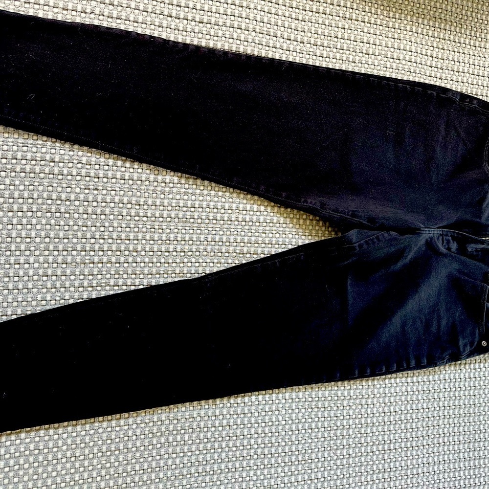 Banana republic skinny black jeans 32L
